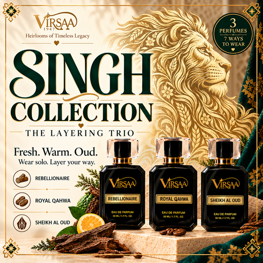 Singh Collection | Men’s Perfume Gift Set & Layering Trio