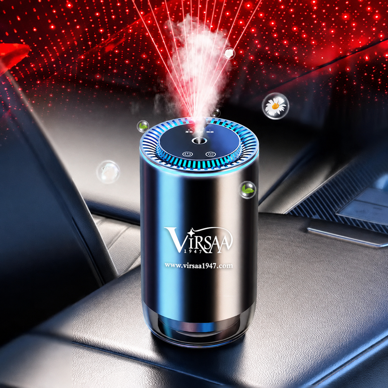Smart Car & Home Aroma Diffuser | Luxury Scent & Starlight Edition