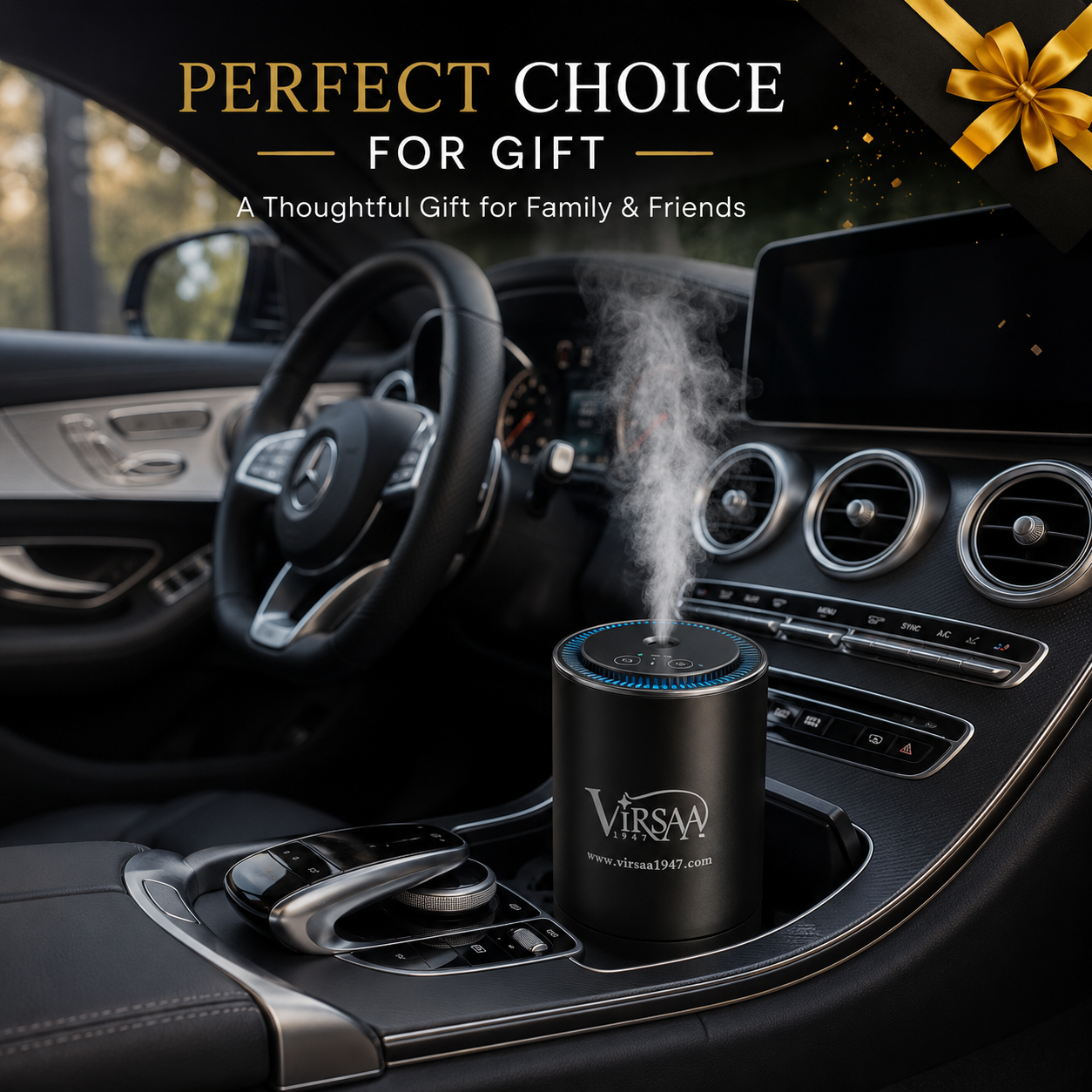 Smart Car & Home Aroma Diffuser | Luxury Scent & Starlight Edition